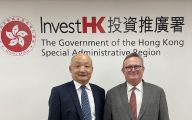 中国药促会执行会长宋瑞霖走访香港投资推广署并会晤Stephen Phillips署长